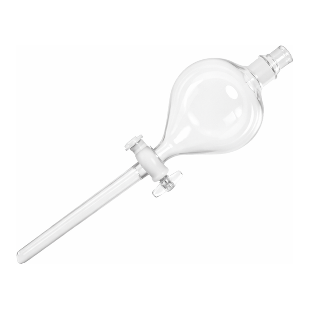 Corning PYREX Globe-shaped Separatory Funnels, Glass Standard Taper Stopper, Product Standard Taper Stopcock