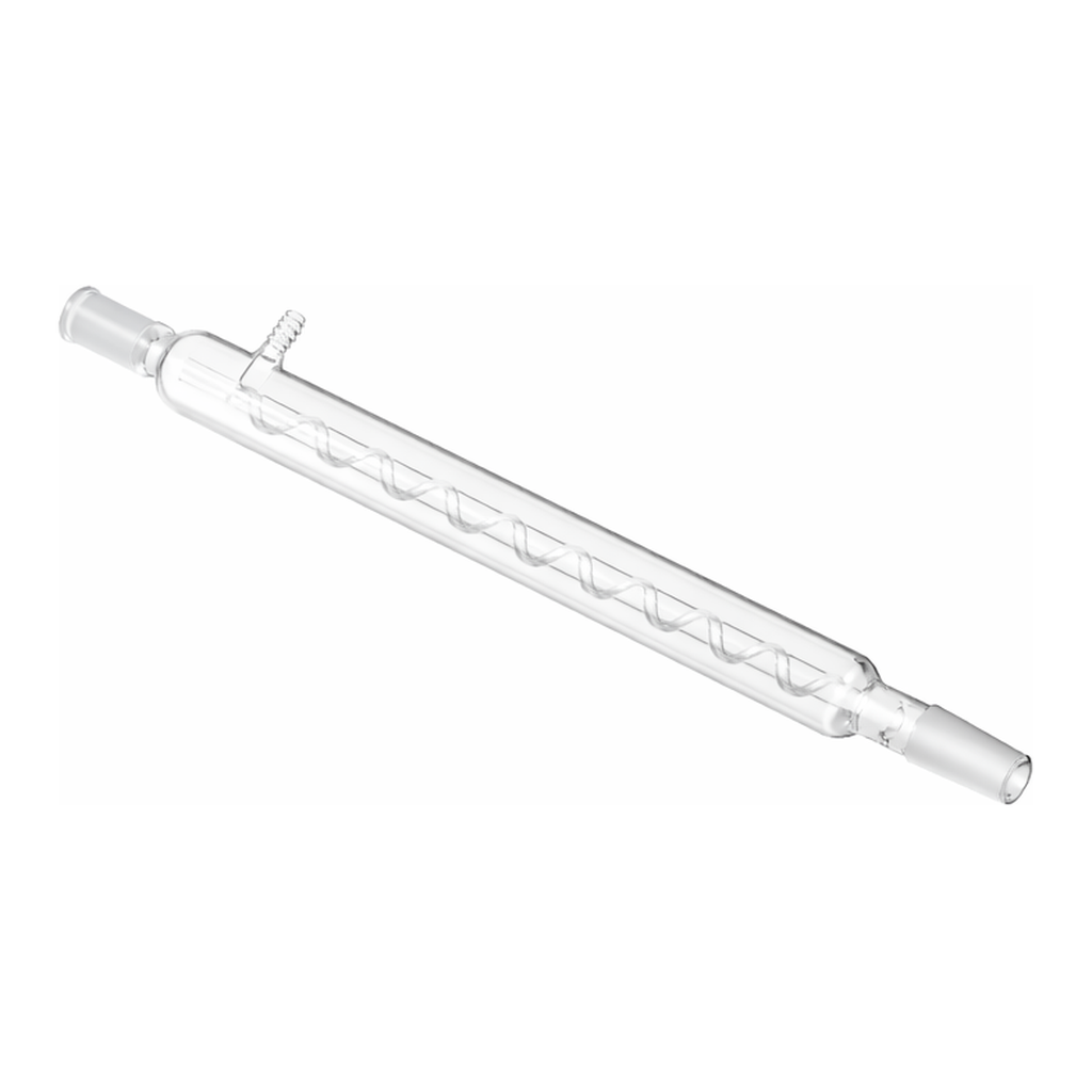 Corning PYREX Bulb Allihn Condensers, Drip Tip, Inner and Outer Standard Taper Joints
