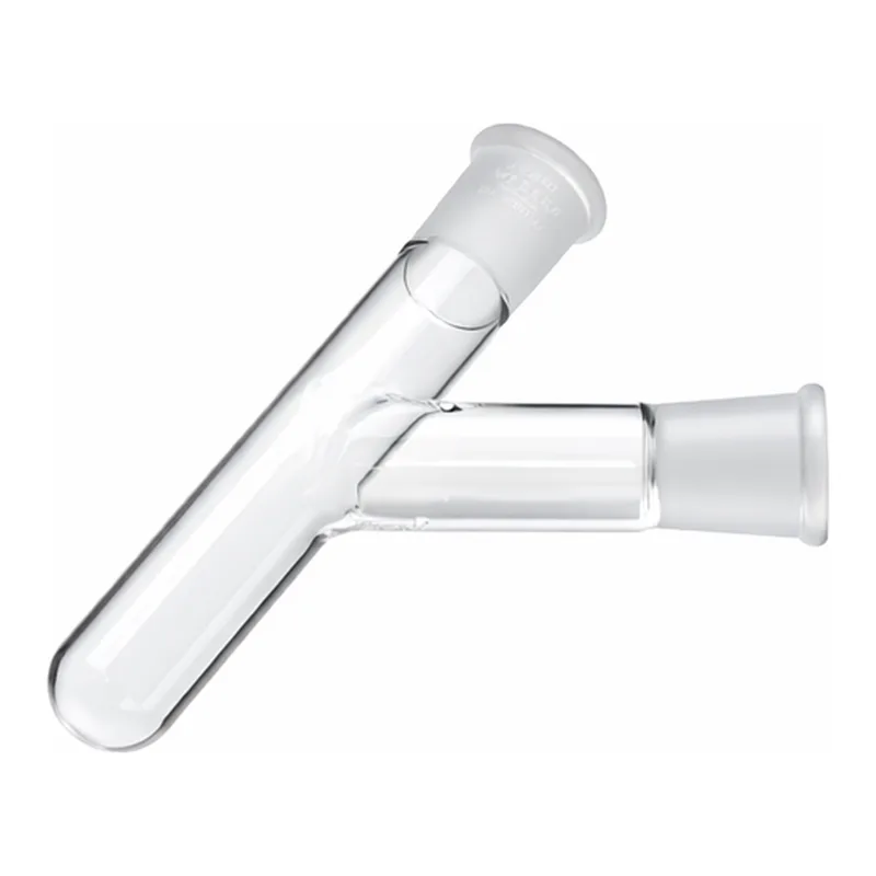 Corning PYREX Combination Reaction and Receiver Tube with Two 24/40 Standard Taper Outer Joints