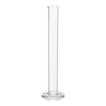 Corning PYREX VISTA Single Metric Scale Graduated Cylinder, Class A with Funnel Top, To Deliver