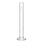 Corning PYREX Single Metric Scale Cylinders, Lifetime Red, Graduated, To Contain