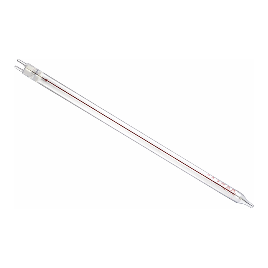 Corning PYREX Reusable Glass Serological Pipets, Large Tip Opening, Color-coded, Colored Markings, To Deliver