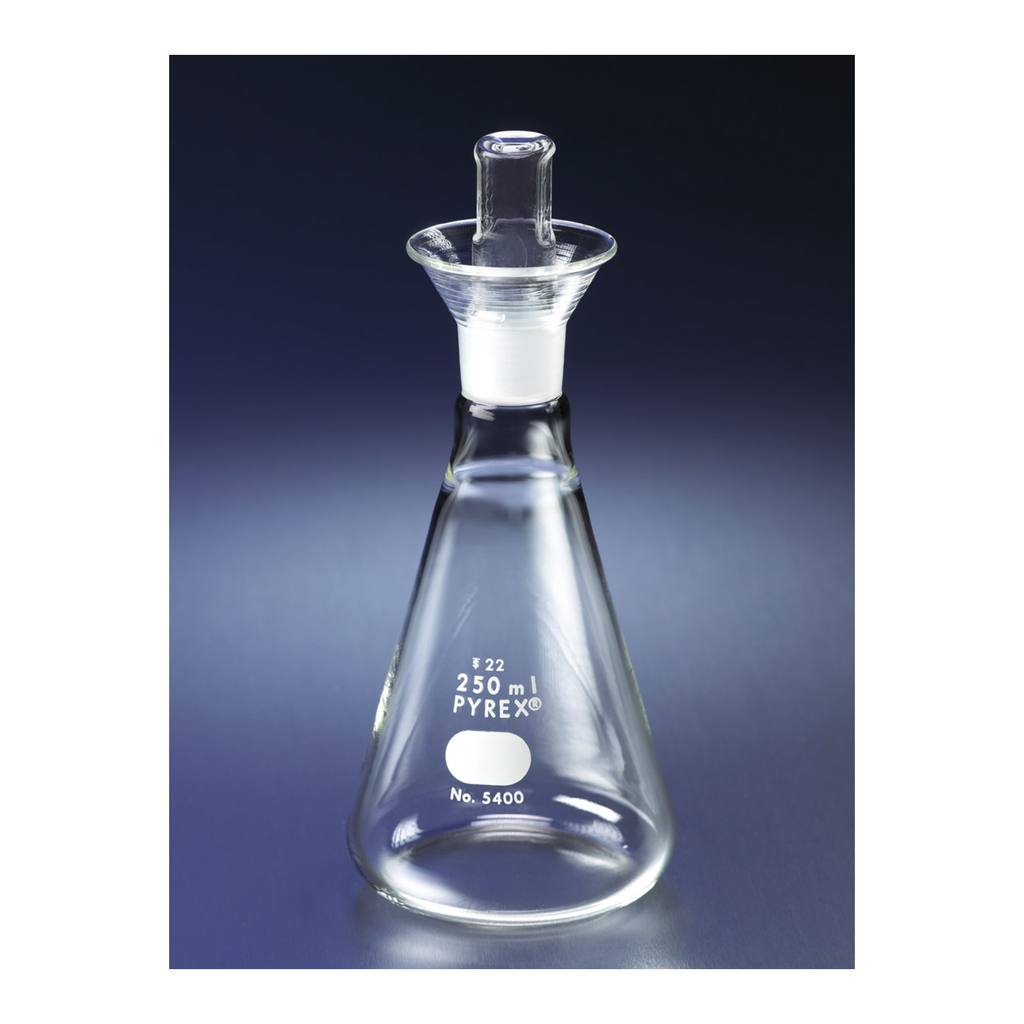 Corning PYREX Iodine Determination Flask, PYREX Standard Taper Stopper