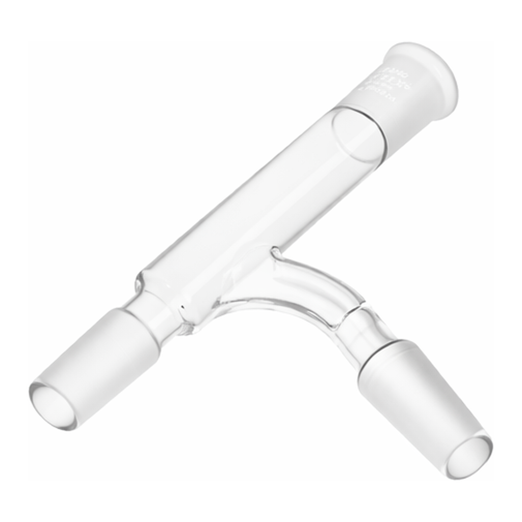 Corning PYREX 60° Angle Distilling Connecting Adapters with 24/40 Standard Taper Joints