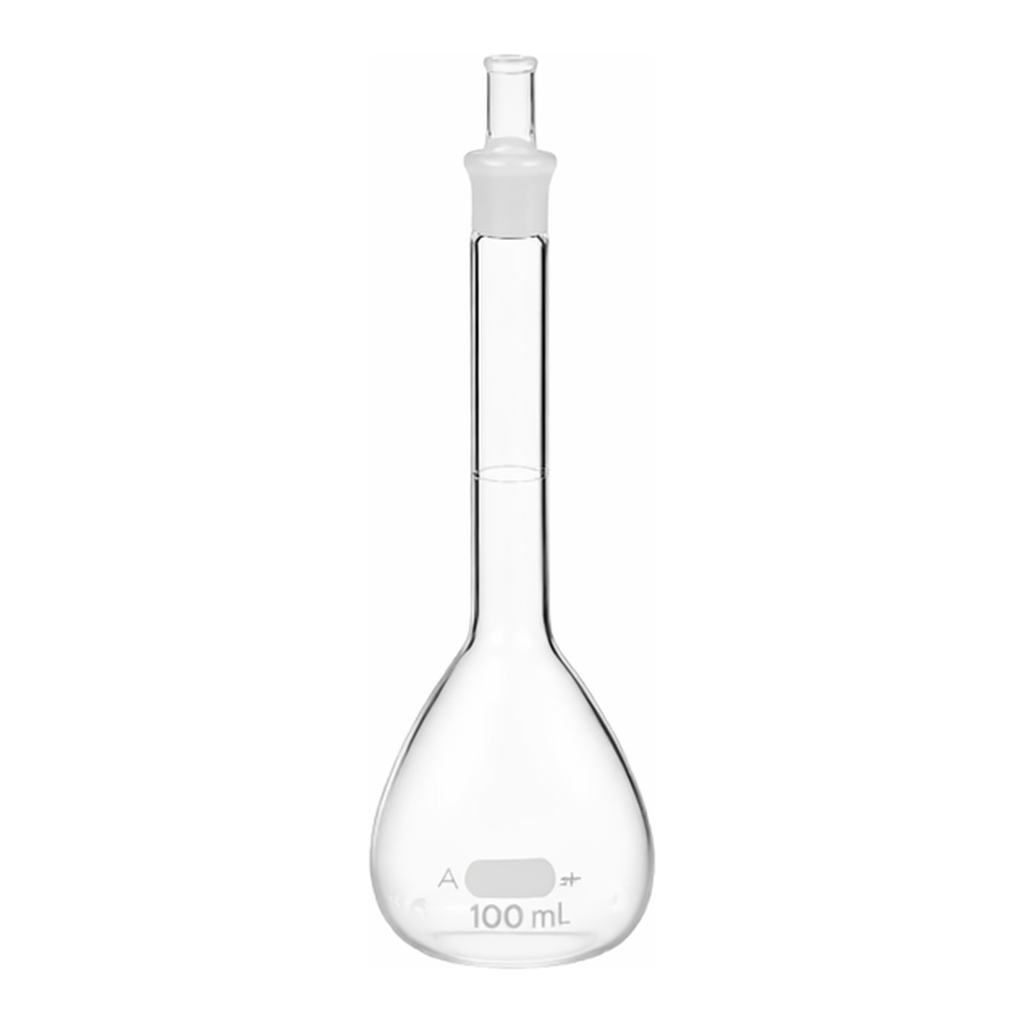 Corning PYREX Class A Volumetric Flasks with PYREX Standard Taper Stopper