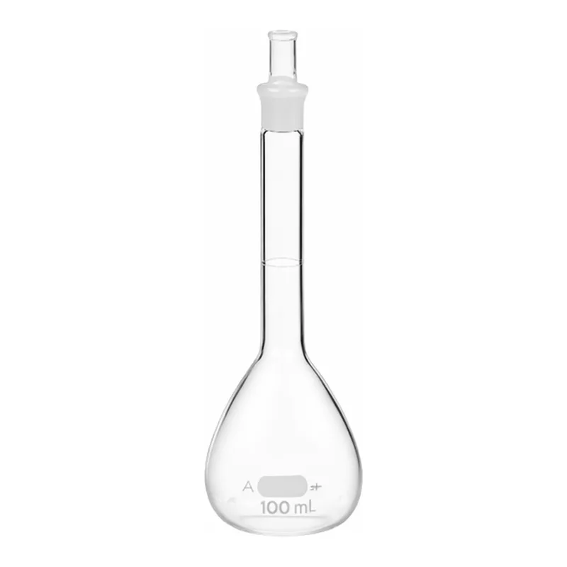 Corning PYREX Class A Volumetric Flasks with PYREX Standard Taper Stopper