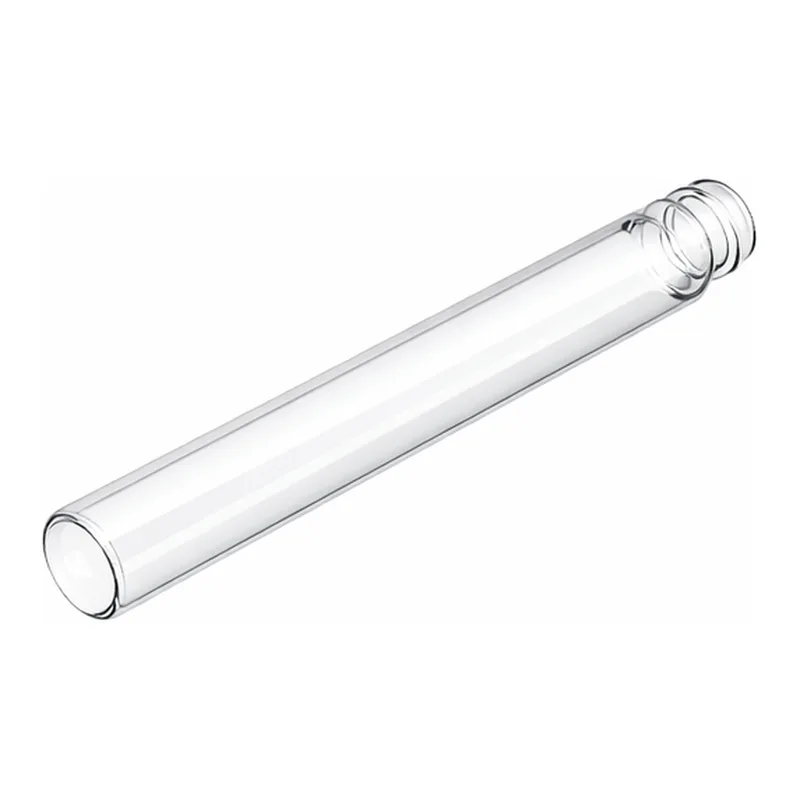 Corning PYREX Disposable Flat Bottom Culture Tube, Screw Cap Style, Bulk Pack