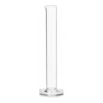 Corning PYREXPLUS Single Metric Scale Cylinders, Protective Coating, Graduated, To Deliver