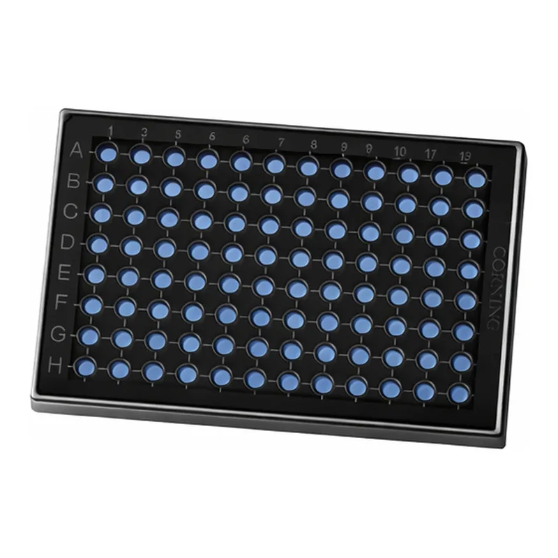 Corning 96-well High Content Screening Microplates with Glass Bottom