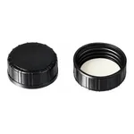 Corning Cap, Phenolic, Rubber Liner