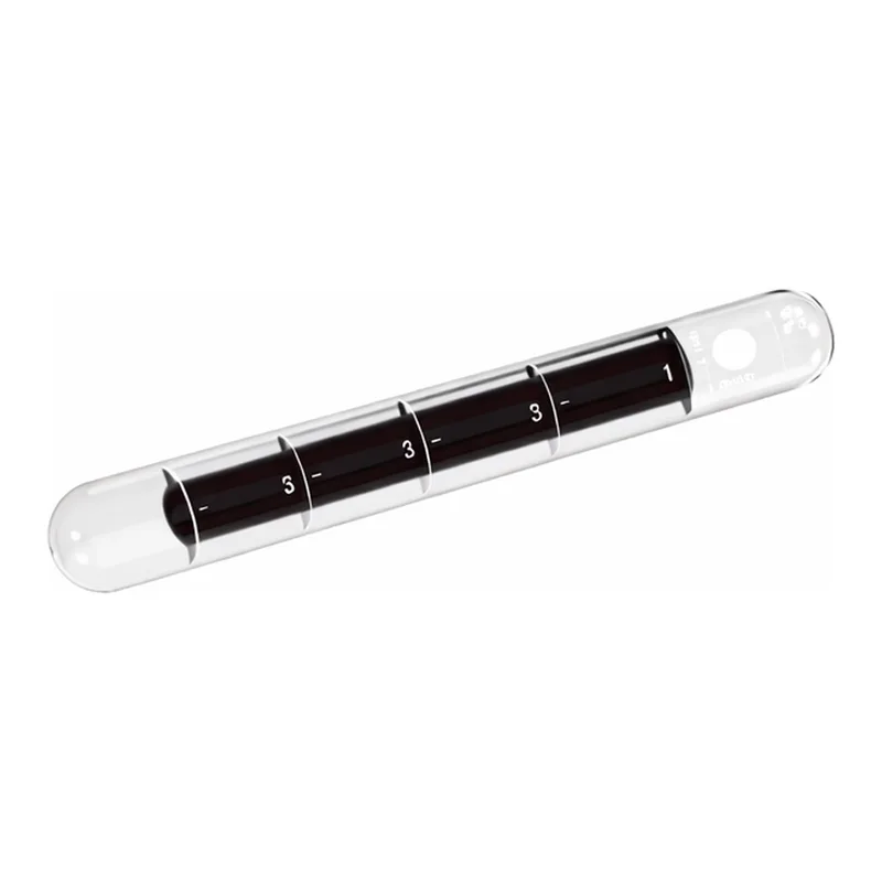 Corning PYREX 50 mL Taylor Universal Tube with Lifetime Red Graduations, 25x200 mm