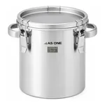 AS ONE Stainless Steel Sealed Tank(Handle Type·SUS304), 스테인리스 밀폐 탱크(손잡이 타입·SUS304)