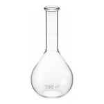 Corning PYREX Phosphoric Acid Volumetric Flask, Wide Neck