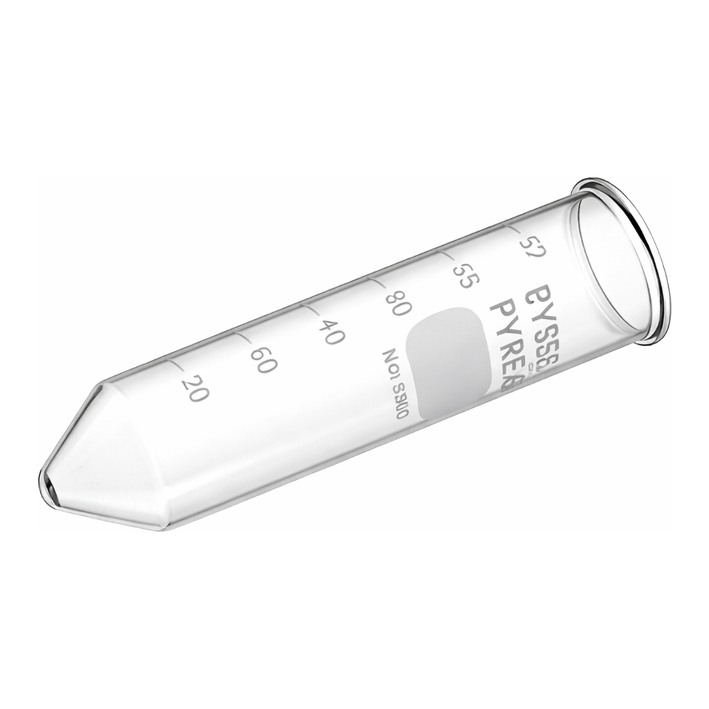 Corning PYREX 50 mL Conical Centrifuge Tube, White Graduations with Pourout