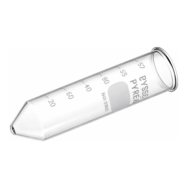 Corning PYREX 50 mL Conical Centrifuge Tube, White Graduations with Pourout