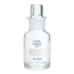 Corning PYREX 125 mL Wide Mouth Reagent Storage Bottles with PYREX Stopper