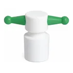 Corning PYREX Standard Taper Stopper, PTFE, Key-hole, Color-coded