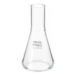 Corning PYREX Flask with Baffles