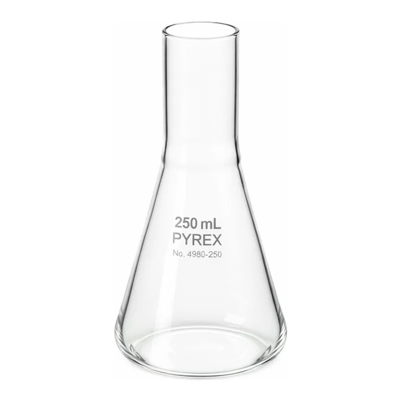 Corning PYREX Flask with Baffles