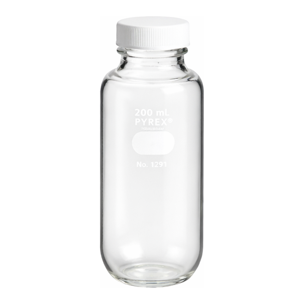 Corning White Polypropylene GPI 38-400 Screw Cap with PTFE Liner