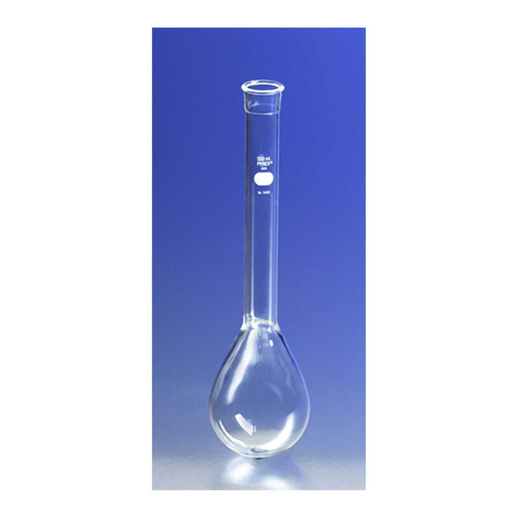 Corning PYREX Round Bottom Kjeldahl Flask with Long Neck