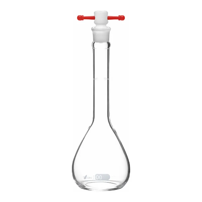 Corning PYREX Class A Volumetric Flask with PTFE Stopper