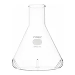 Corning PYREX 2800 mL Fernbach-Style Culture Flask with Baffles