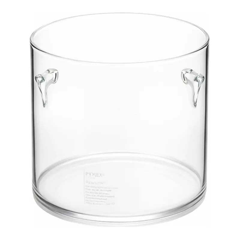 Corning PYREX Cylindrical Jars, with Handles