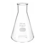 Corning PYREX Trypsinizing Flasks with Baffles, Beaded Neck