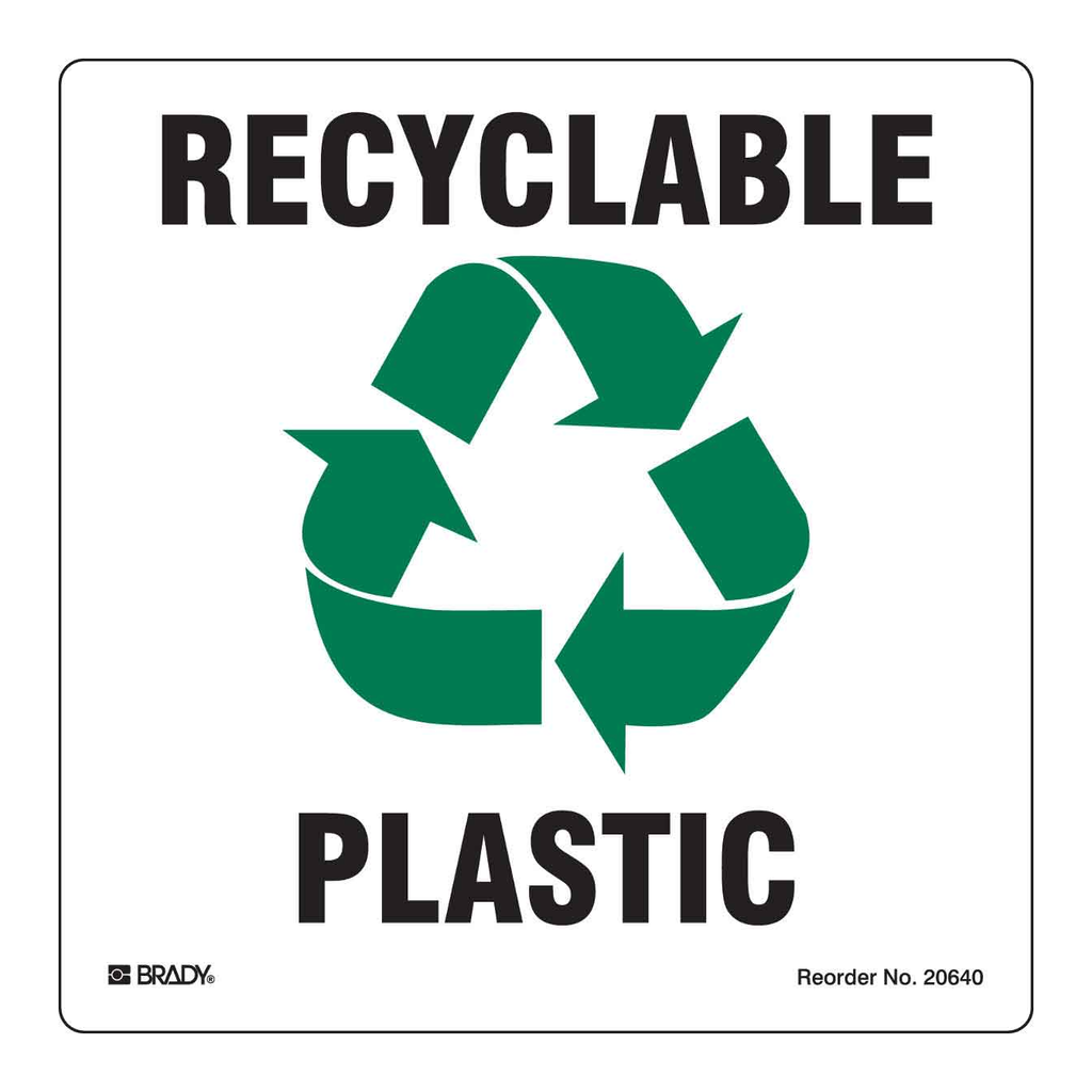 Brady Recyclable Plastic Labels
