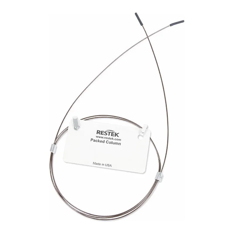 Restek Micropacked GC Column, HAYESEP N 100/120 2m, 0.75mm ID