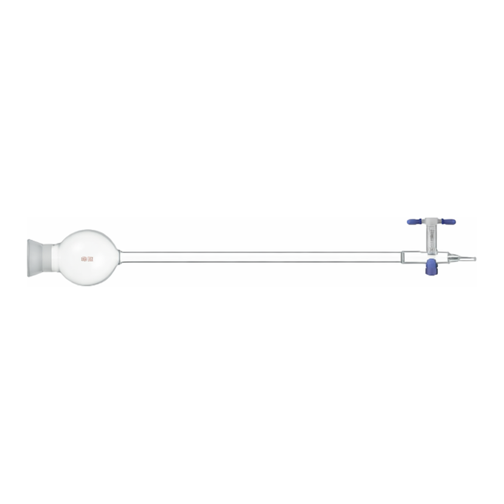 Merck Synthware(TM) chromatography column with reservoir, spherical joint and PTFE stopcock