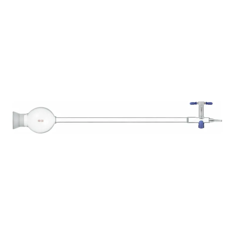 Merck Synthware(TM) chromatography column with reservoir, spherical joint and PTFE stopcock