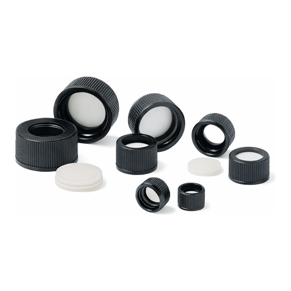 Merck Assembled screw cap with hole with PTFE/silicone septum