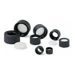 Merck Assembled screw cap with hole with PTFE/silicone septum