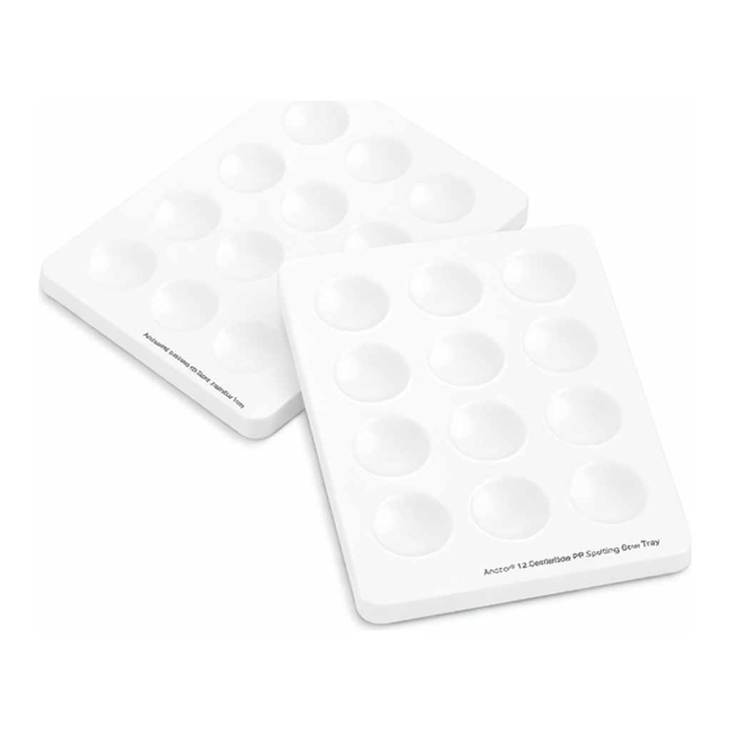 Scilabware 12 Cavities PP Spotting Tile/Tray for Assay