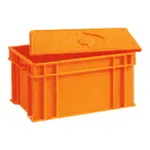 National HDPE Stackable Rectangular Tool Container