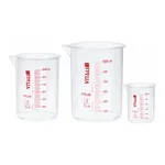 VIT-LAB PMP 고급형 투명 비이커 PMP Crystal-Clear Griffin Beaker