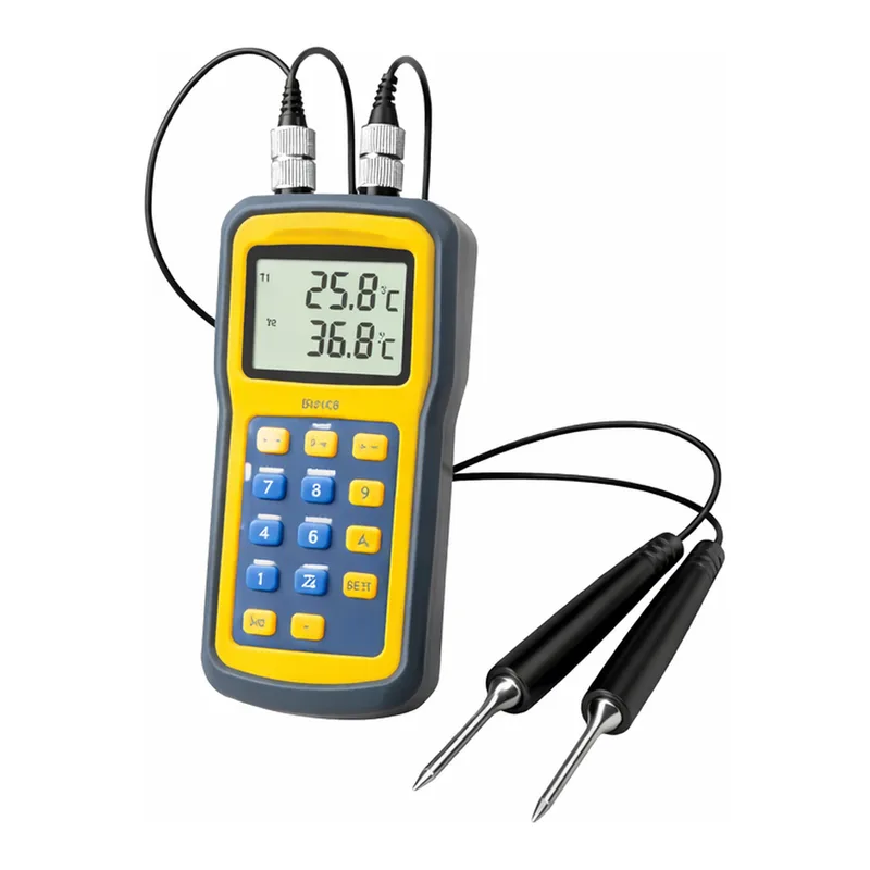 ATM IP67 Waterproof Digital 2-Channel Thermocouple Thermometer