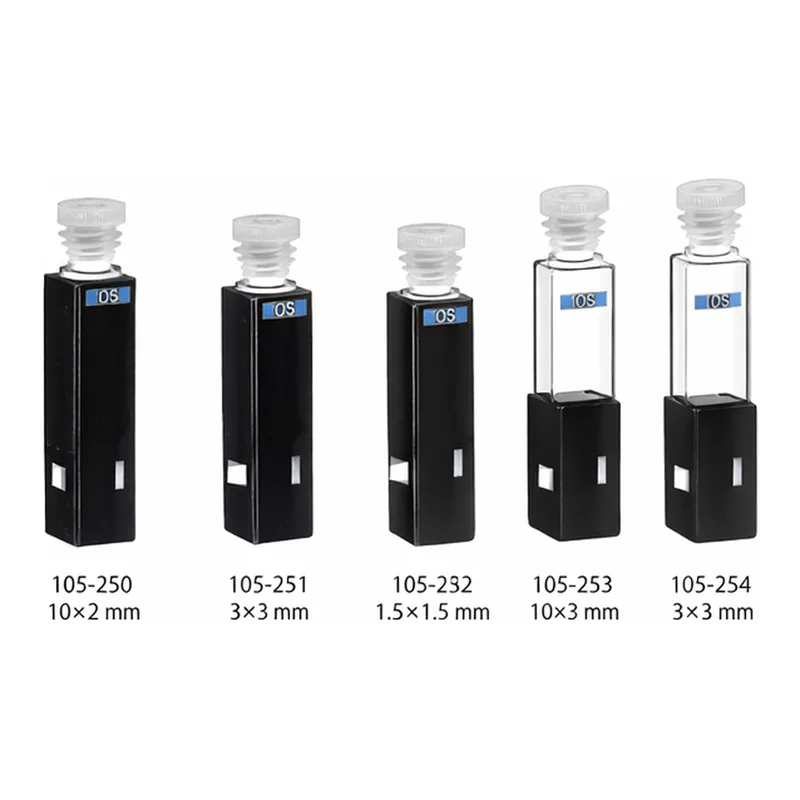 HELLMA Fluorescence Micro Cells Quartzwith PE Stopper70 ~ 120㎕