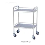 핸들 타입 다용도2단 카트 Stainless-steel Dressing Cart