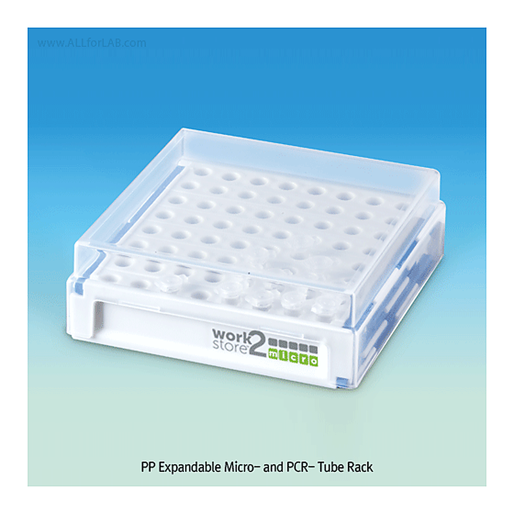 ABDOS PP Expandable 64 & 96-hole Micro- and PCR- Tube Box