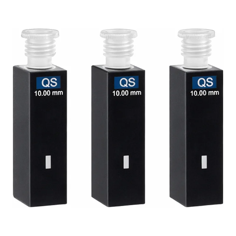 HELLMA Ultra-micro Cells with PE Stopper or Openwith Pipette Tips Quartz