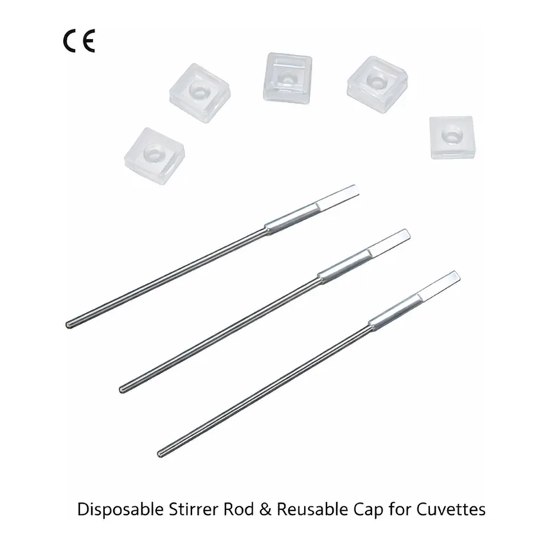 KARTELL Disposable Stirrer Rod & Reusable CapFor Cuvettes