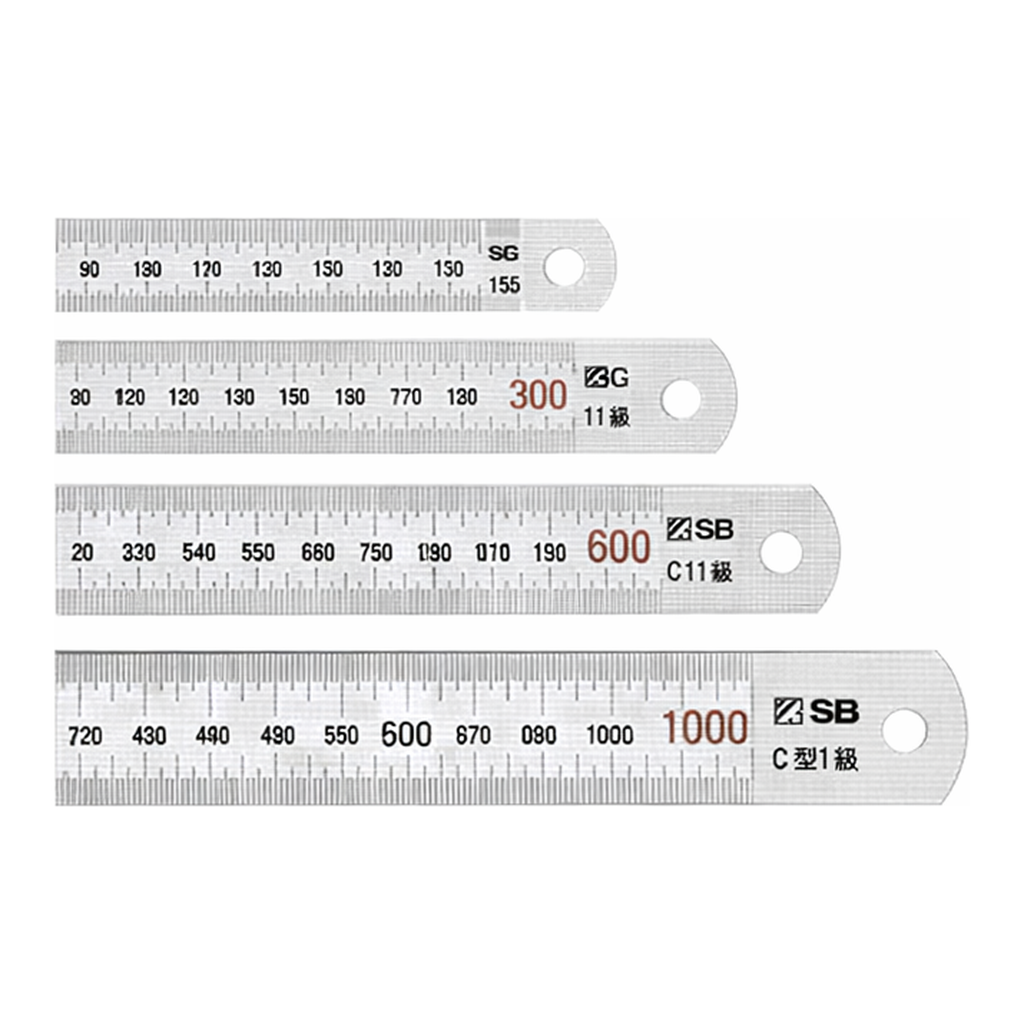 SB Stainless-steel Ruler