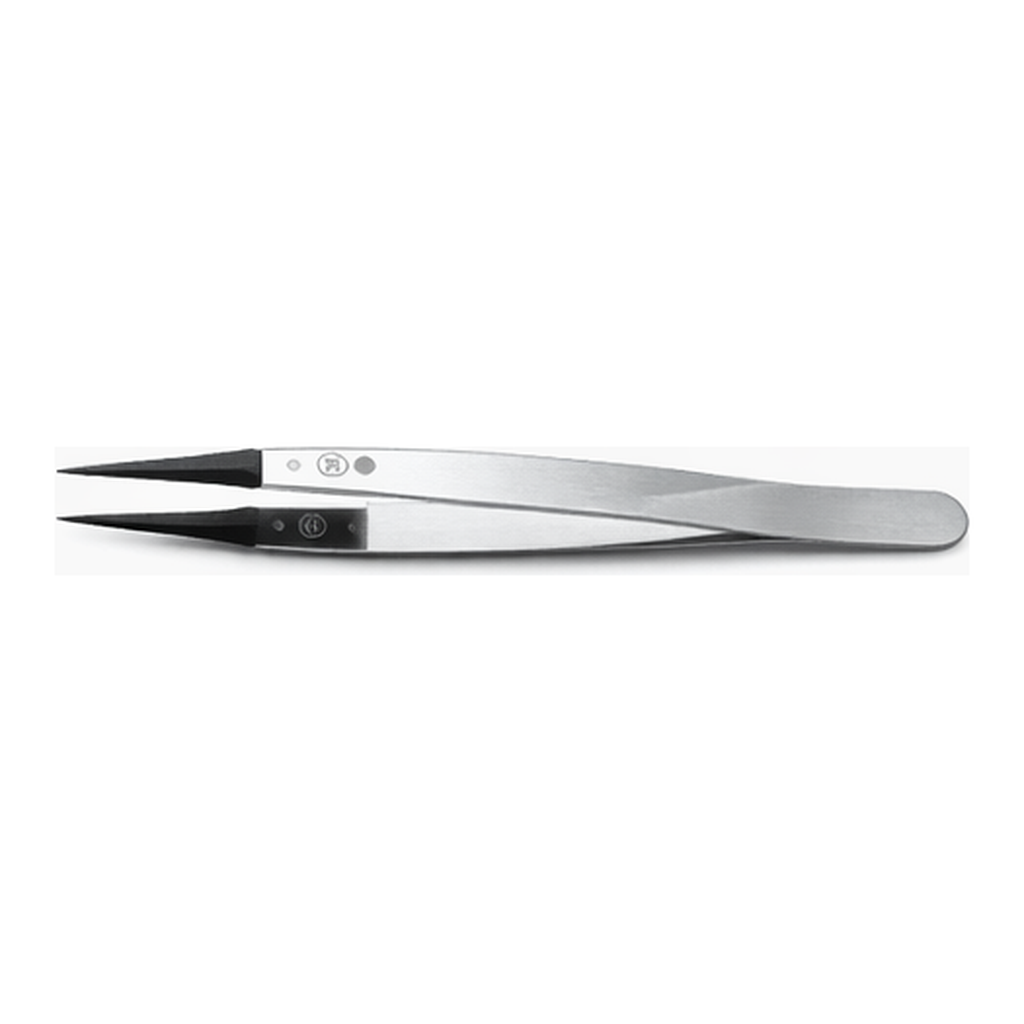 AS ONE PrecisIon Chemical-Resistant Tweezer (Tip Replaceable), 정밀 내약 핀셋 (팁 교환형)