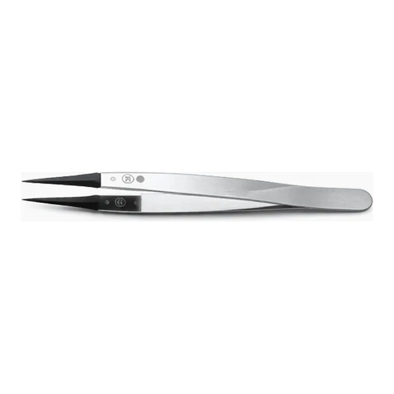 AS ONE PrecisIon Chemical-Resistant Tweezer (Tip Replaceable), 정밀 내약 핀셋 (팁 교환형)