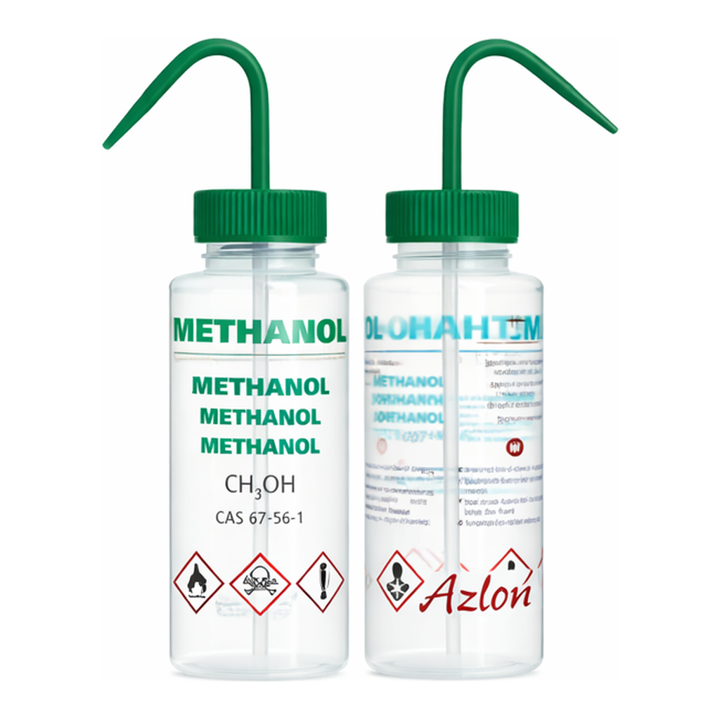 Merck AzlonÂ Multi-Lingual Unvented Wash Bottles