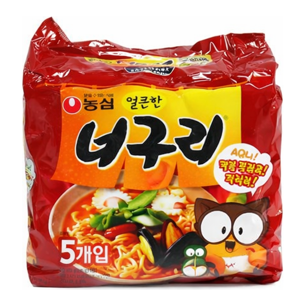 OFFICENEX [P]농심 너구리 멀티팩(120g*5개*8팩/박스)