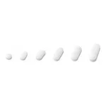 AS ONE Magnetic Micro Stirring Bar (Pack of 2 pieces), 마이크로 자력 교반자 (2개/팩)